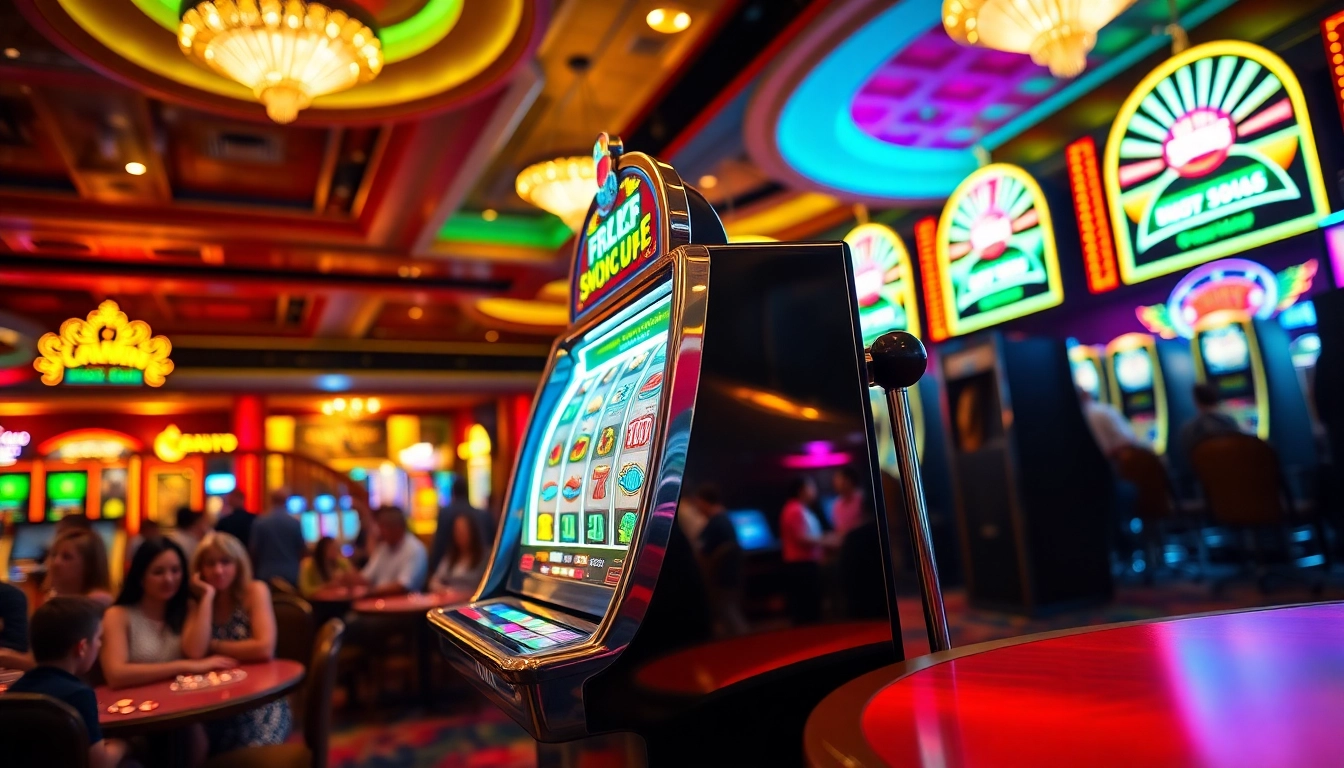 Menangkan situs slot paling dicari digoogle di kasino dengan mesin slot berwarna-warni dan pemain bersemangat.