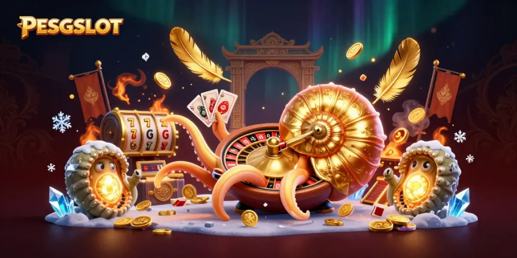 Menggandakan keseruan bermain di PESGSLOT dengan karakter nautilus bercahaya dan unsur slot bertema yang menarik.