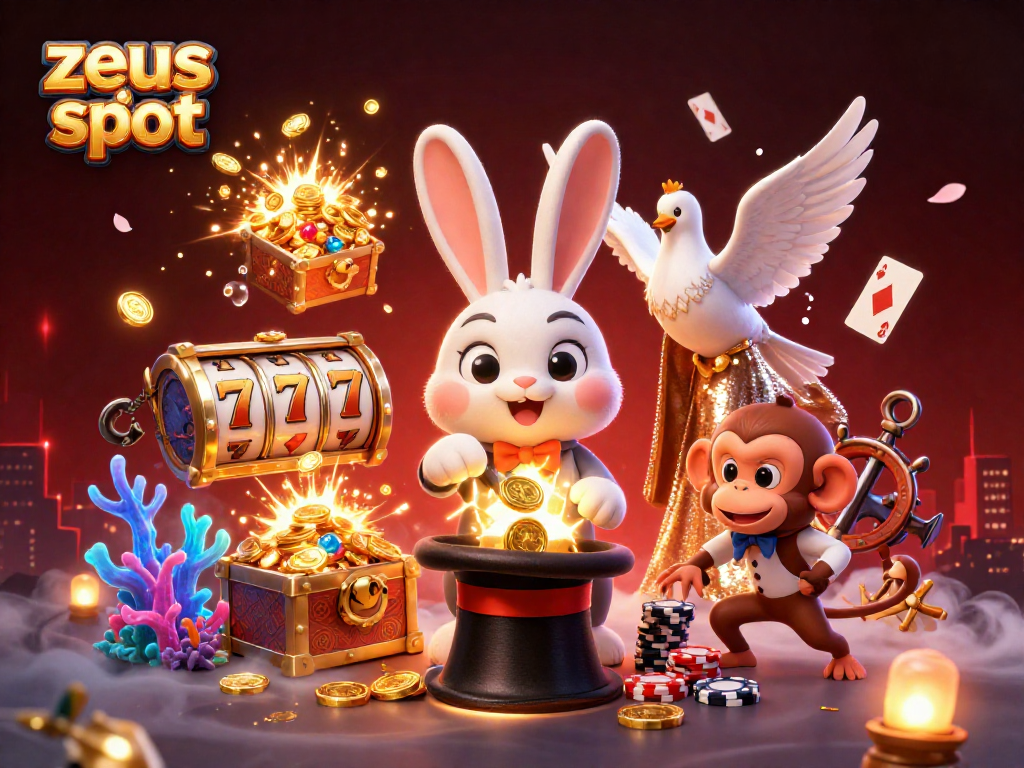 Engage in zeus slot with thrilling gameplay and dynamic visuals, featuring magical characters and vibrant casino elements.