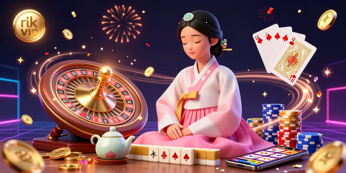 Experience thrilling gameplay at rik vip with elegant Asian woman amidst casino excitement.