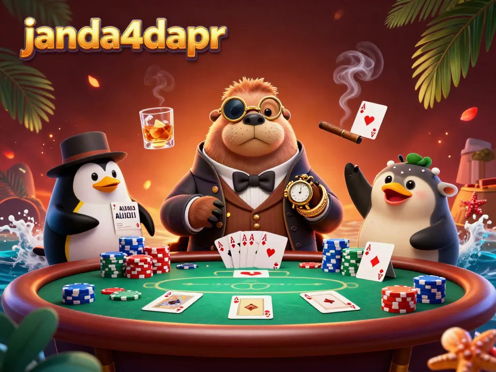 Menangkan permainan di janda4dapr bersama walrus, dealer penguin, dan pemain ikan puff!