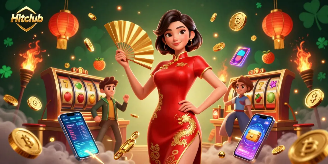 Engage in thrilling gameplay at Hitclub with vibrant symbols and a captivating setting.