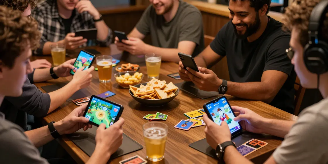 Engaging players enjoying Zowin online games on mobile devices, showcasing vibrant graphics and communal atmosphere at https://iros.gb.net/.