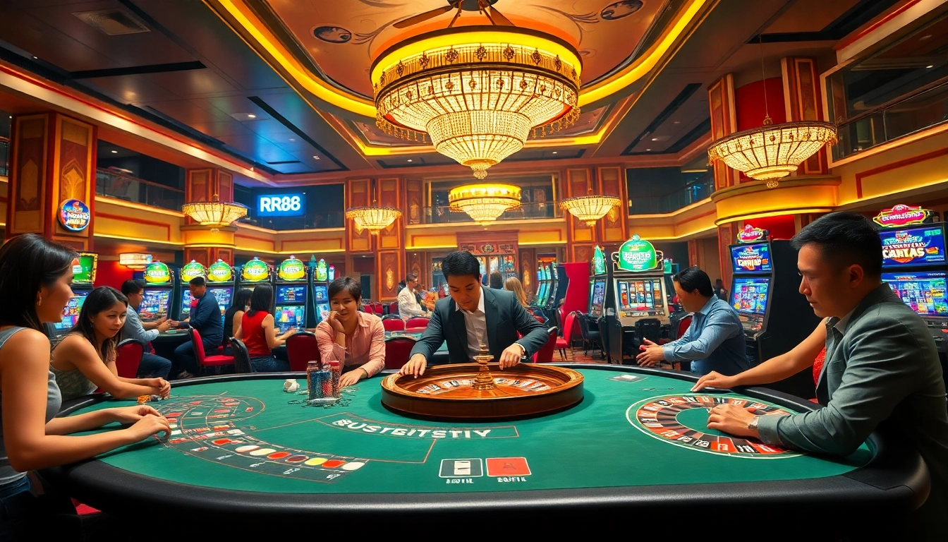 Experience a thrilling casino atmosphere at https://rr88.mov/ with vibrant games and professional players.