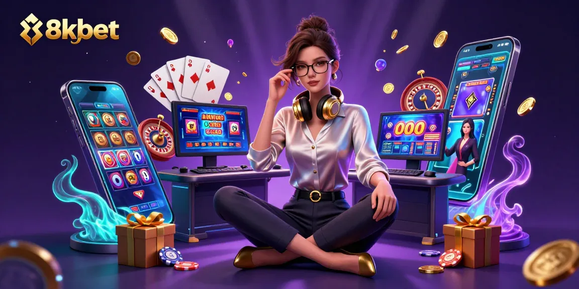 Engage with exciting casino action at 8xbet featuring vibrant slot games and interactive elements.