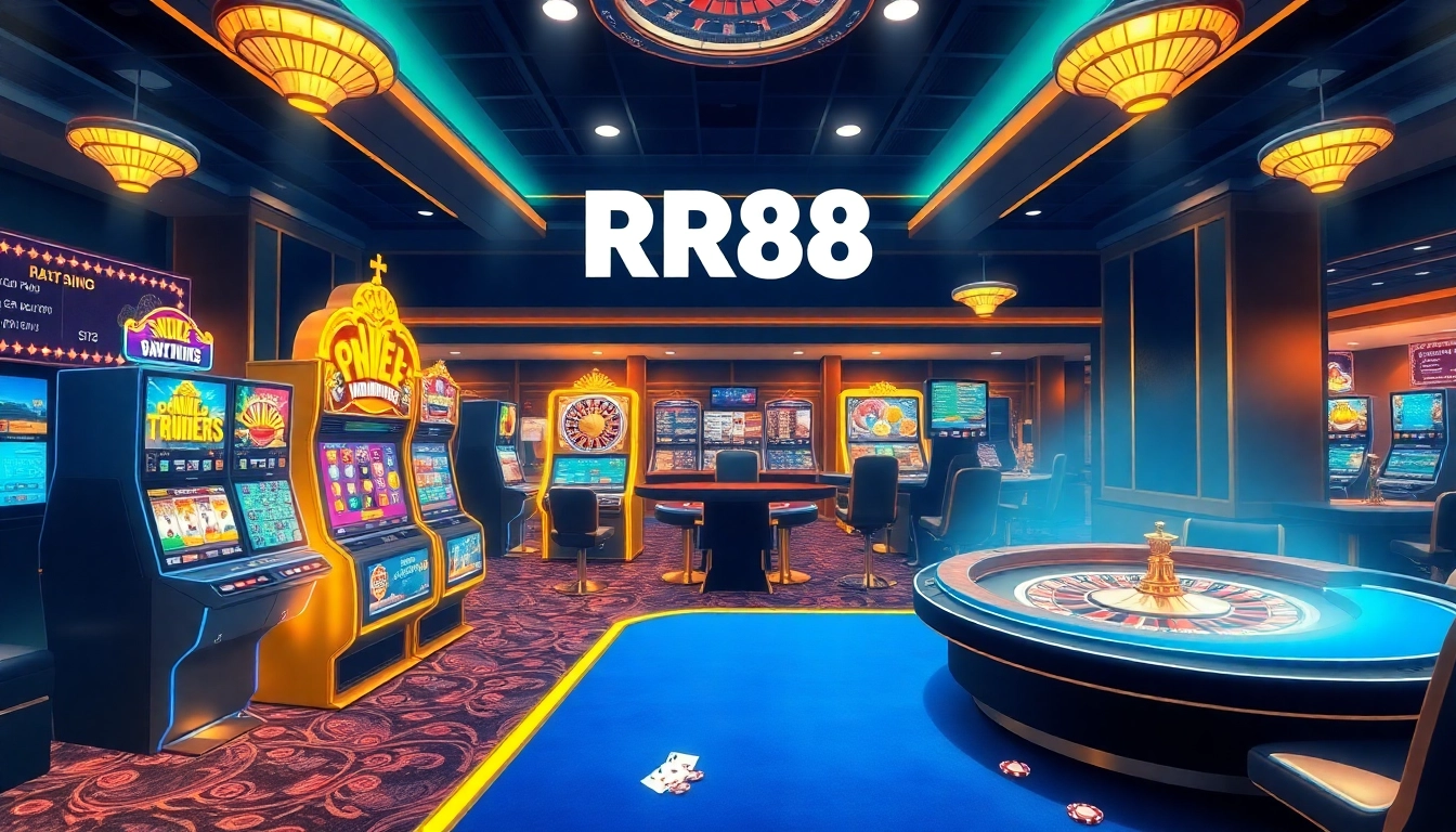 Experience high-stakes excitement at https://rr88.auction/ with a vibrant online casino atmosphere showcasing gaming options.