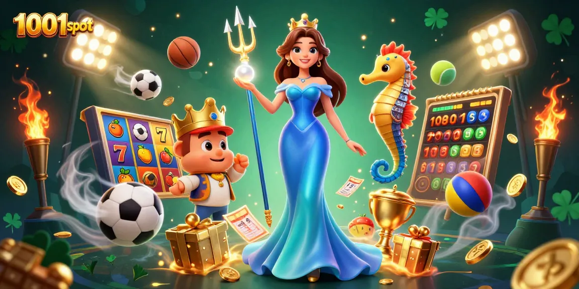 Play exciting games on 1001slot while enjoying vibrant 3D visuals and thrilling action.
