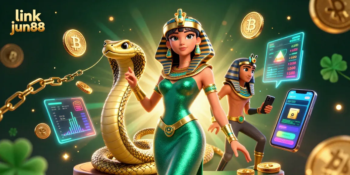 Experience thrilling gaming with link jun88 at an engaging casino scene featuring exotic dancers and crypto elements.