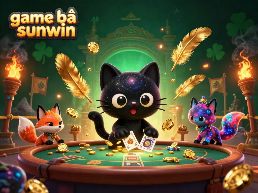 Experience game bài sunwin with a cosmic casino theme featuring captivating characters and dynamic elements.