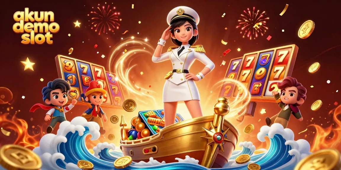 Play akun demo slot with vibrant characters and dynamic gaming elements in a rich 3D scene.