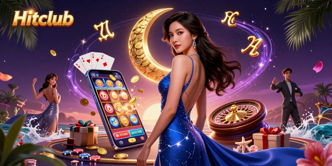 Hitclub offers lively gameplay featuring vibrant slot machines and an elegant casino atmosphere.