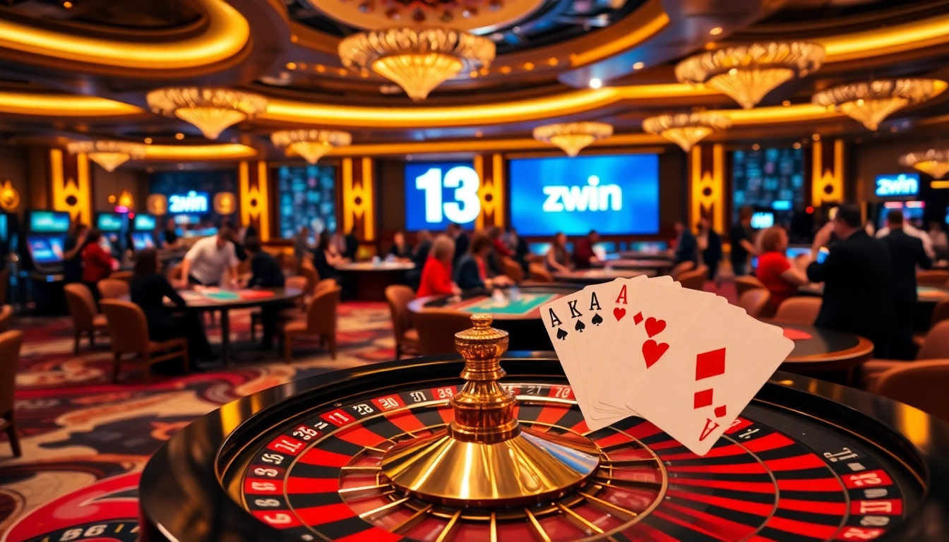 Experience the thrill of winning at 13win's luxurious casino gaming scene.