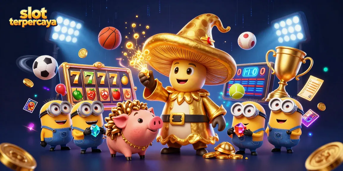 Enjoy thrilling gaming experiences with slot terpercaya, featuring magical characters and dynamic game elements.