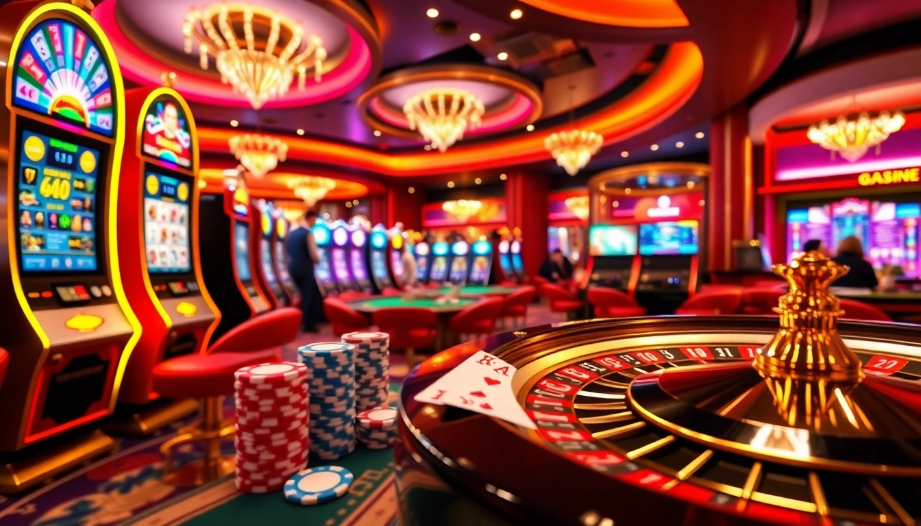 Experience the thrill of gambling at https://go8.monster/ with exciting casino visuals and vibrant gaming atmosphere.