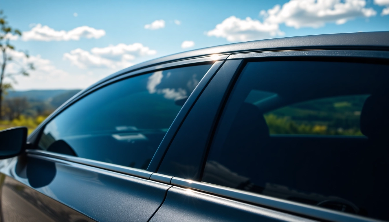 Enhance your ride with the best window tint Chattanooga TN, showcasing sleek car aesthetics.