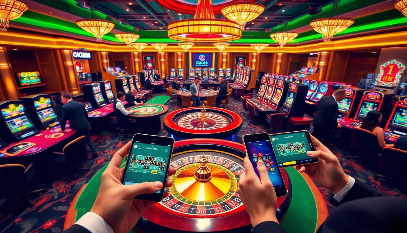 Experience thrilling gameplay at GK88 com with dynamic tables and impressive slot machines.
