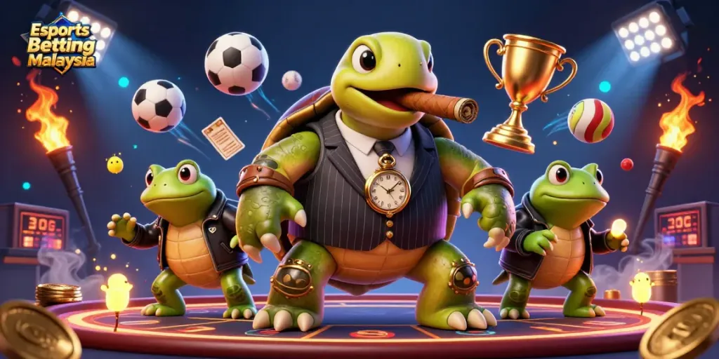 Engaging visual for Esports Betting Malaysia, showcasing dynamic gaming elements with vibrant characters.