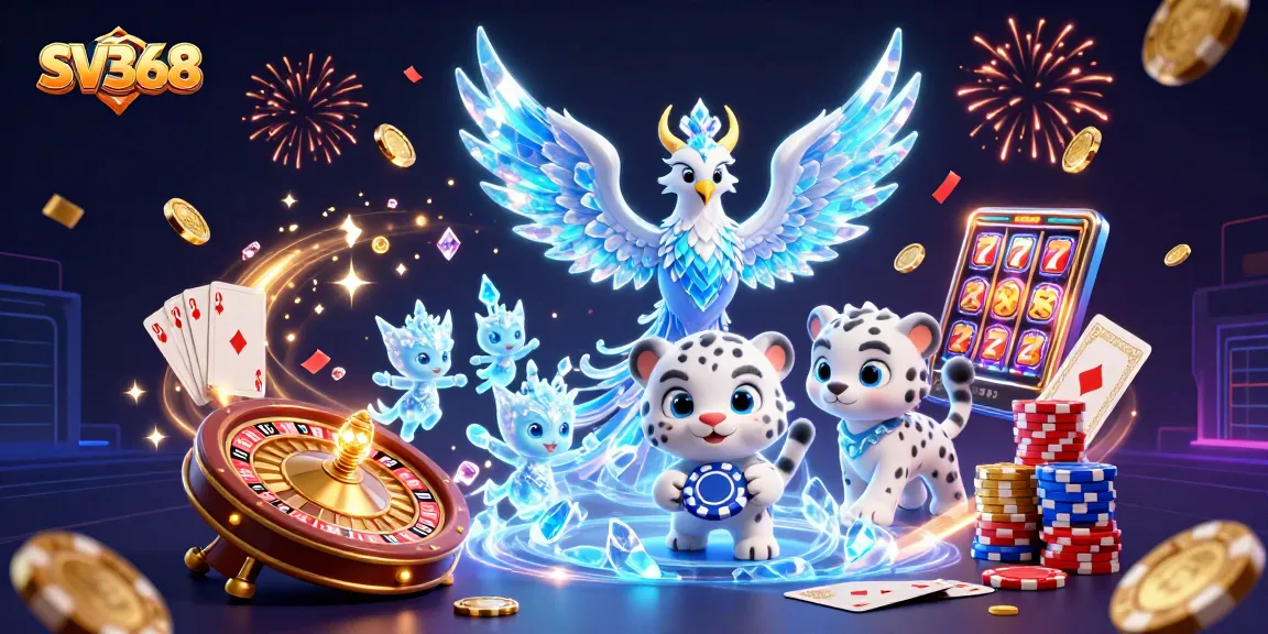 Experience the thrilling SV368 gameplay with vibrant action and dazzling casino elements