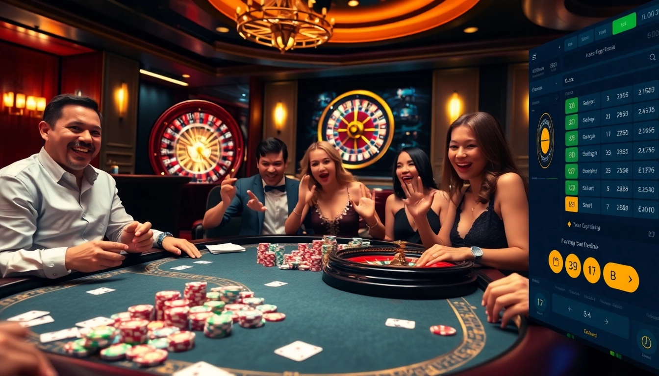 Engage in thrilling gameplay at https://xx88.video/ with vibrant casino visuals featuring poker chips and roulette.