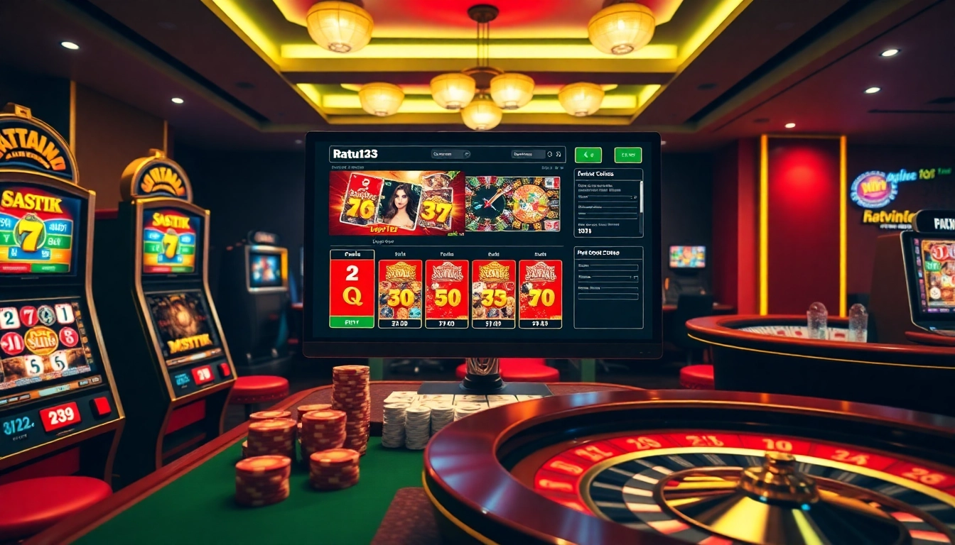 Rasakan keseruan memenangkan slot online di Ratu123 dengan grafis yang hidup dan permainan yang menarik.