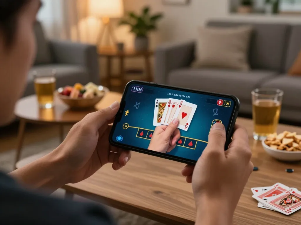 Players master strategies at 789 CLUB while engaging in blackjack action on mobile devices.