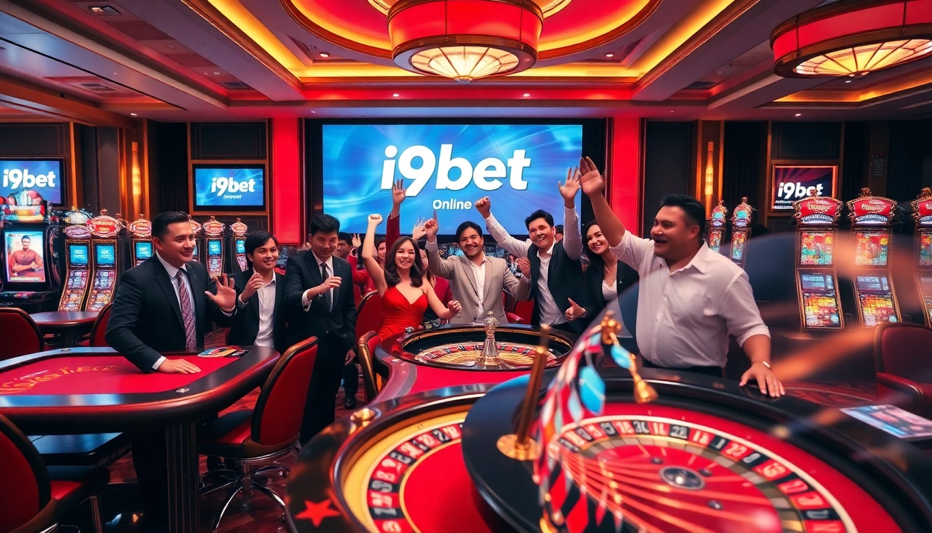 Experience excitement at i9bet casinos with poker, roulette, and vibrant slot games.