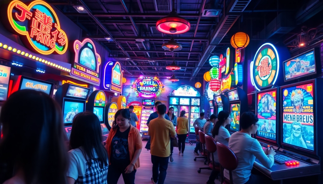 Players enjoying games in an energetic atmosphere at AT99娛樂 gaming hub.