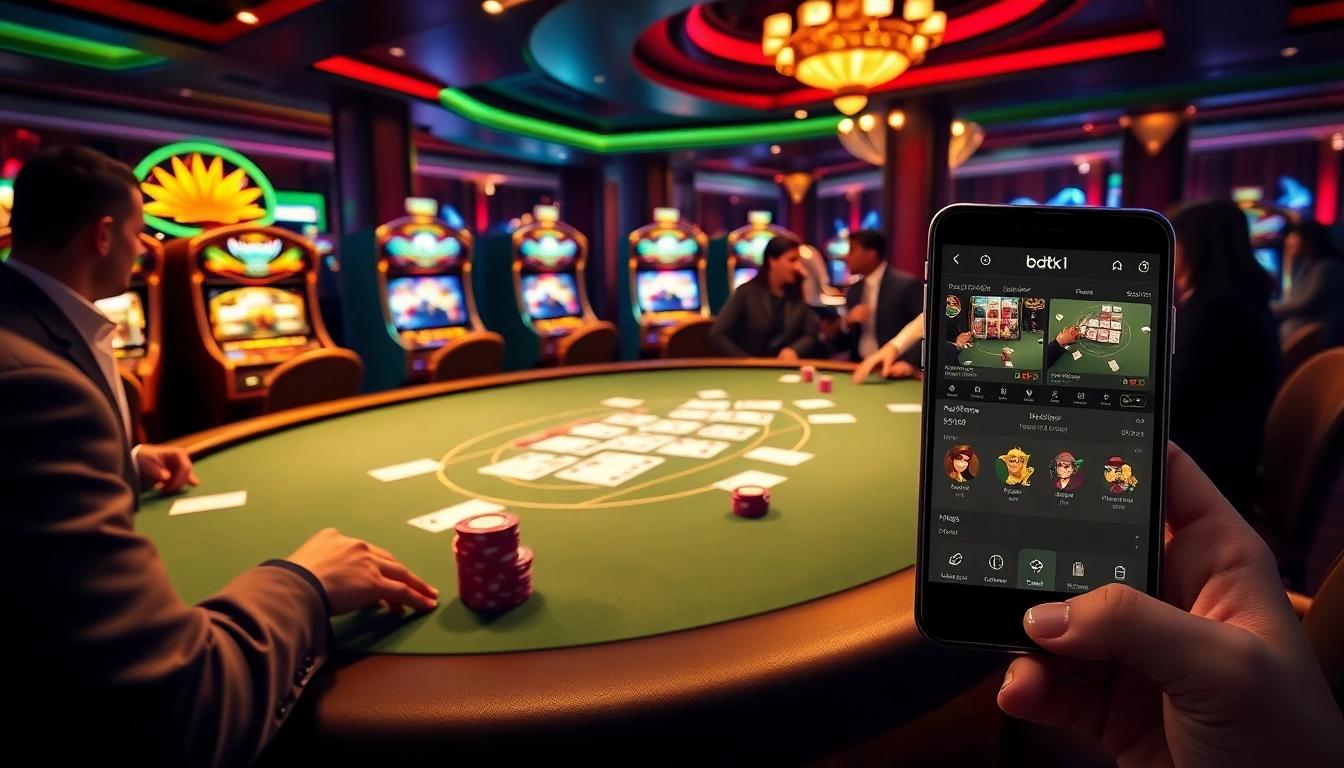 Engage with the luxurious atmosphere of gambling while using the bdtk1 app for betting.