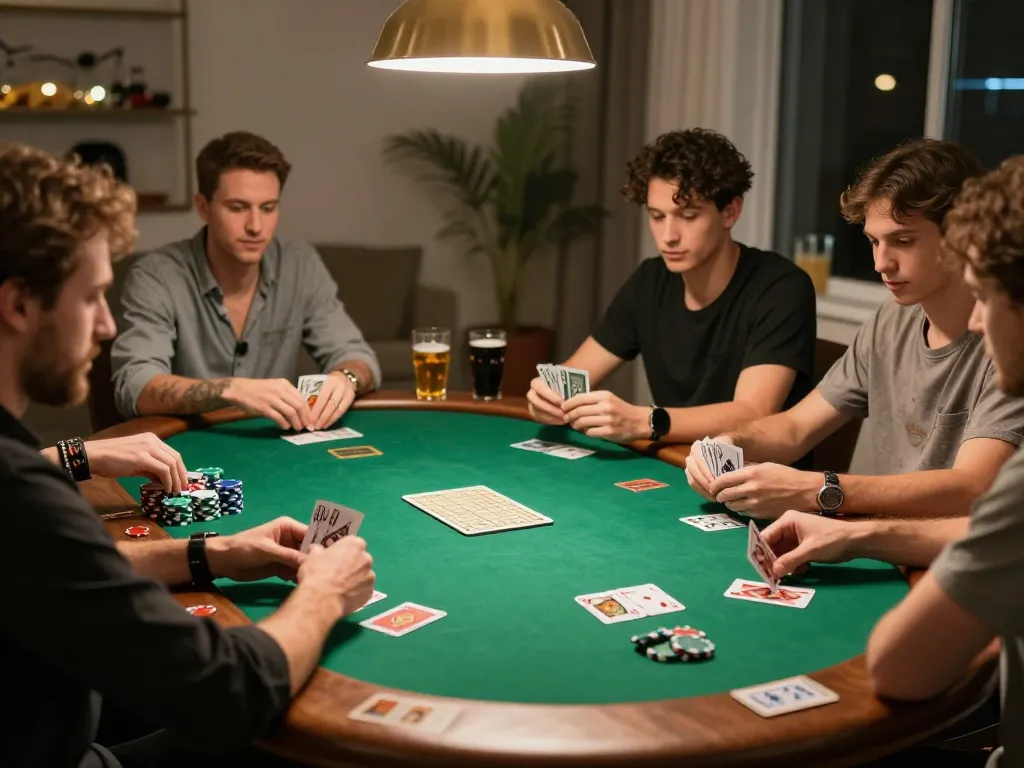 Boutiq Switch vaporizer showcased at a home poker night, enhancing the gaming experience with flavor.