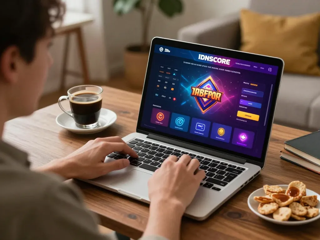 Experience dynamic gaming with DAFTAR IDNSCORE as players enjoy colorful graphics in a cozy environment