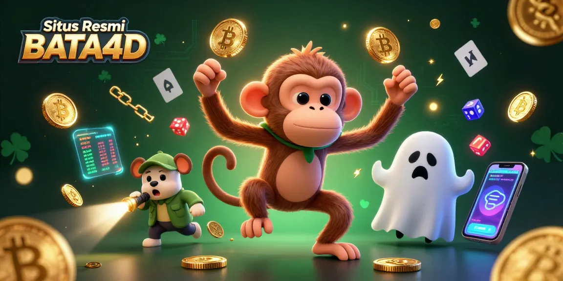 Situs Resmi BATA4D menawarkan pengalaman judi menarik dengan karakter hantu menggemaskan dalam suasana kasino digital yang memukau.