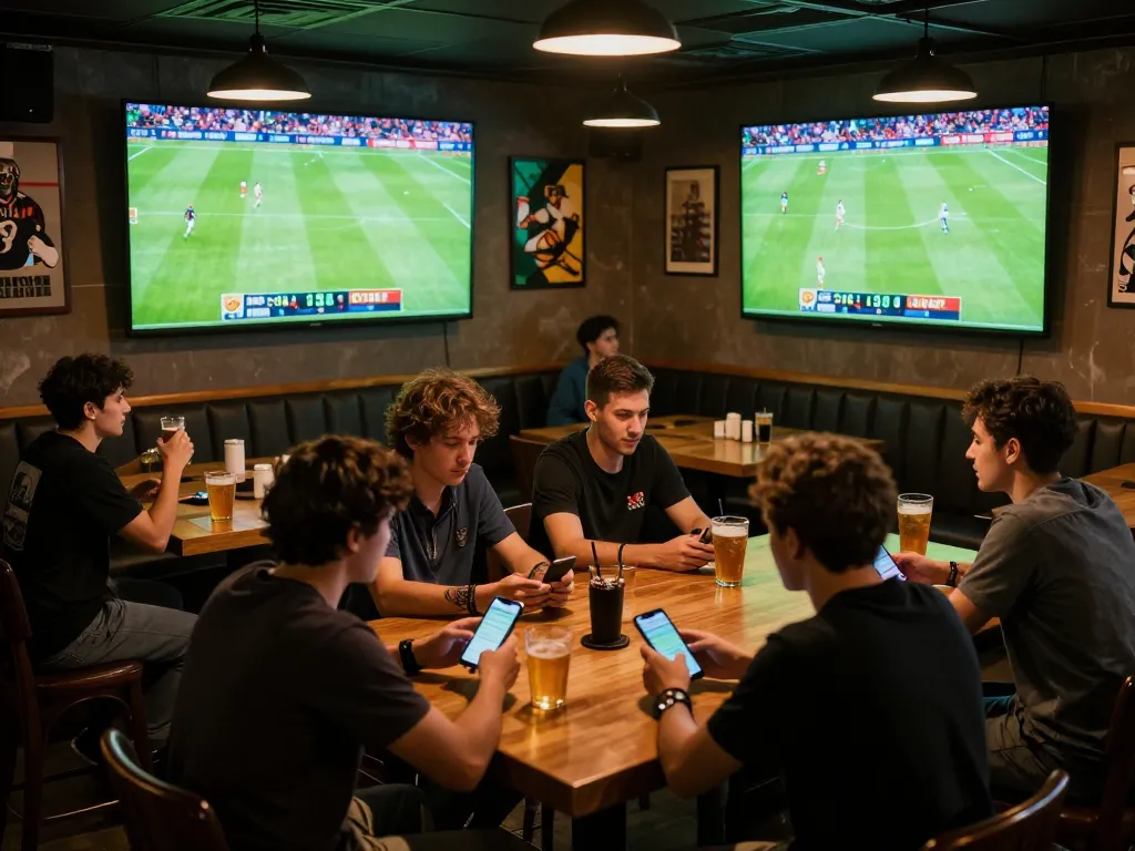 Bongdalu users engaged in sports betting excitement during live soccer match analysis.