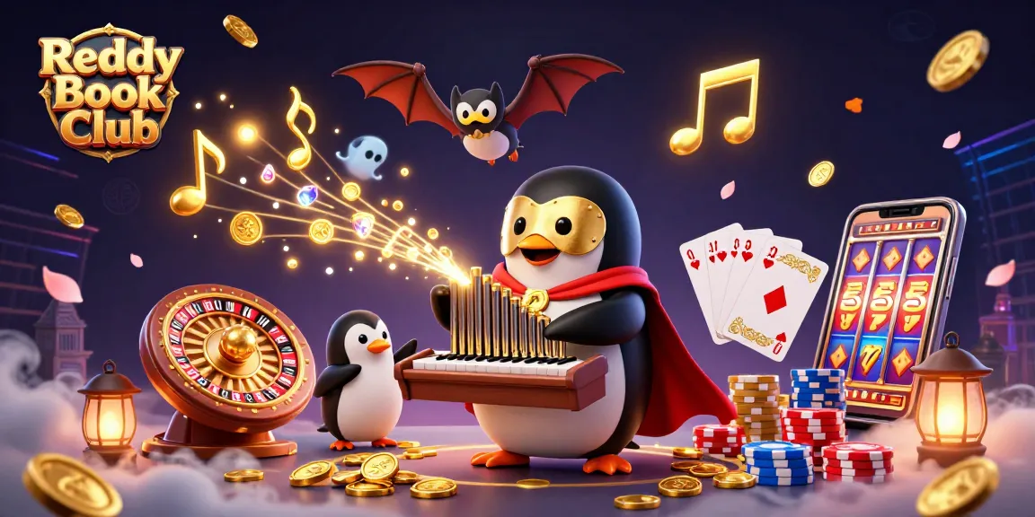 Engage in thrilling games at Reddy Book Club while enjoying 3D casino magic.