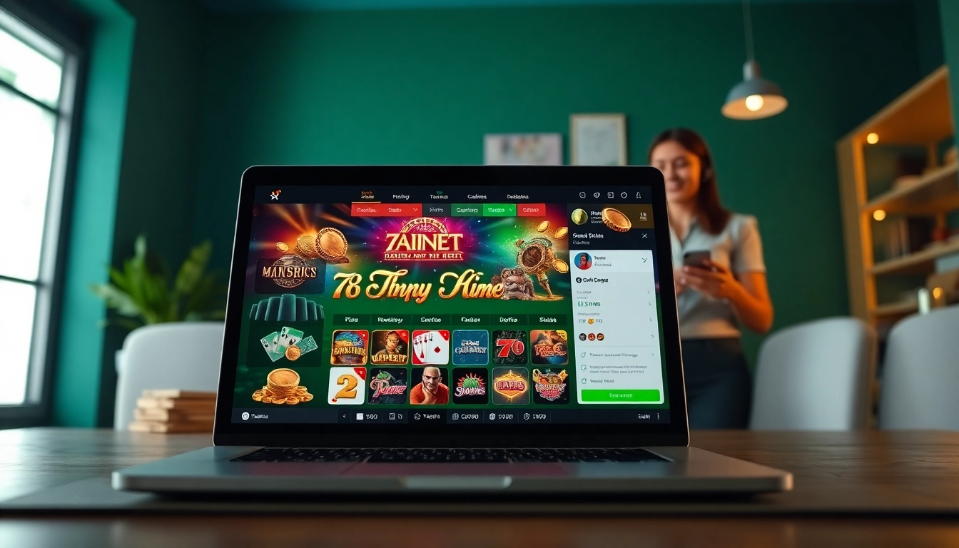 Engage with thrilling games at 789bet's vibrant online platform, showcasing modern gaming interfaces and customer support.