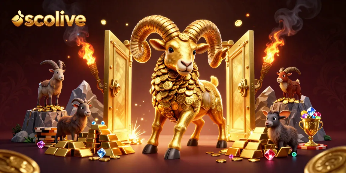 Socolive showcases high-quality gambling with golden treasures and vibrant characters.