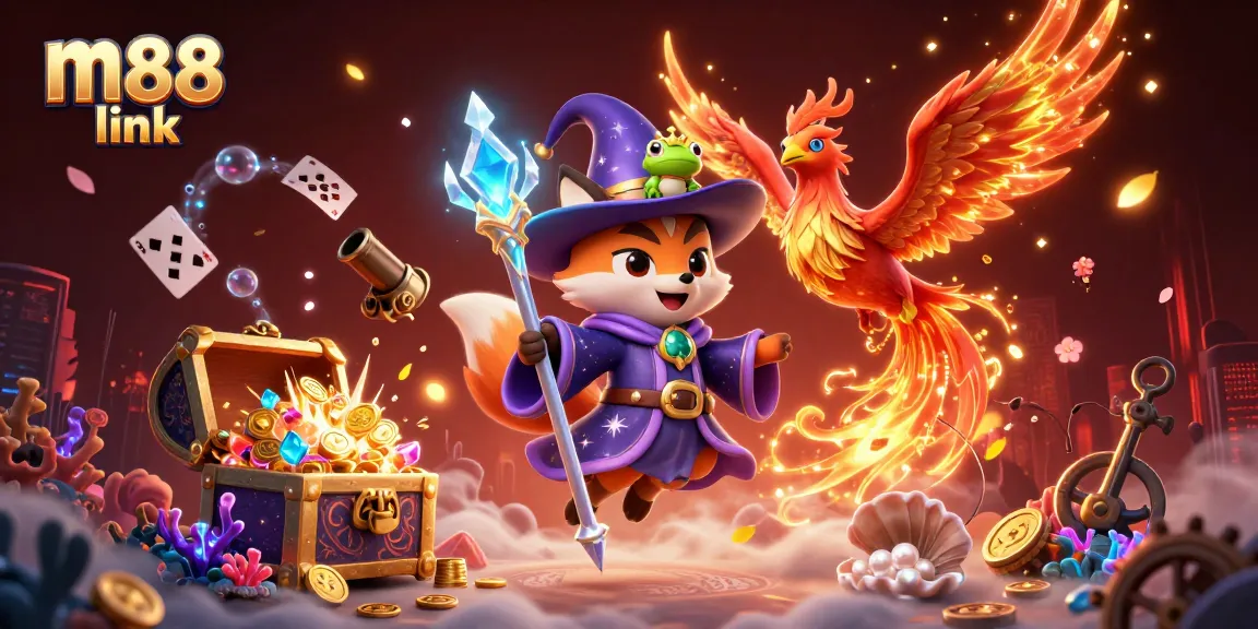 Engage with the mystical m88 link in a vibrant and dynamic casino universe.