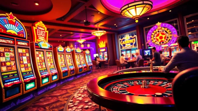 Play thrilling slot88 games at a vibrant online casino with exciting slot machines and vibrant roulette tables.