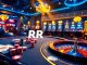 Exciting online gambling scene showcasing RR88 with casino tables, poker chips, and slot machines.
