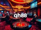 Engaged players at the qh88 casino table enjoying a thrilling gaming experience.