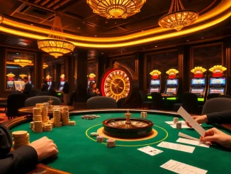 Engaging in strategic gameplay at the hidden wiki-themed casino, showcasing intense poker action.