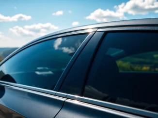 Enhance your ride with the best window tint Chattanooga TN, showcasing sleek car aesthetics.