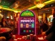 Players engaging with JDB Gaming MMOO slot machine in a dynamic casino environment.