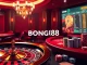 Bong88 offers a lively casino environment with poker chips and roulette wheel featured.