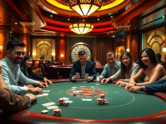 Experience high-stakes excitement with Tool xo so sieu toc at this vibrant casino scene.