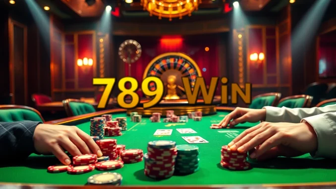 Engage in the thrill of gambling at 789 Win with exciting poker actions and lavish casino ambiance.