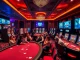 Gameplay at 789club with players celebrating wins at a vibrant poker table.